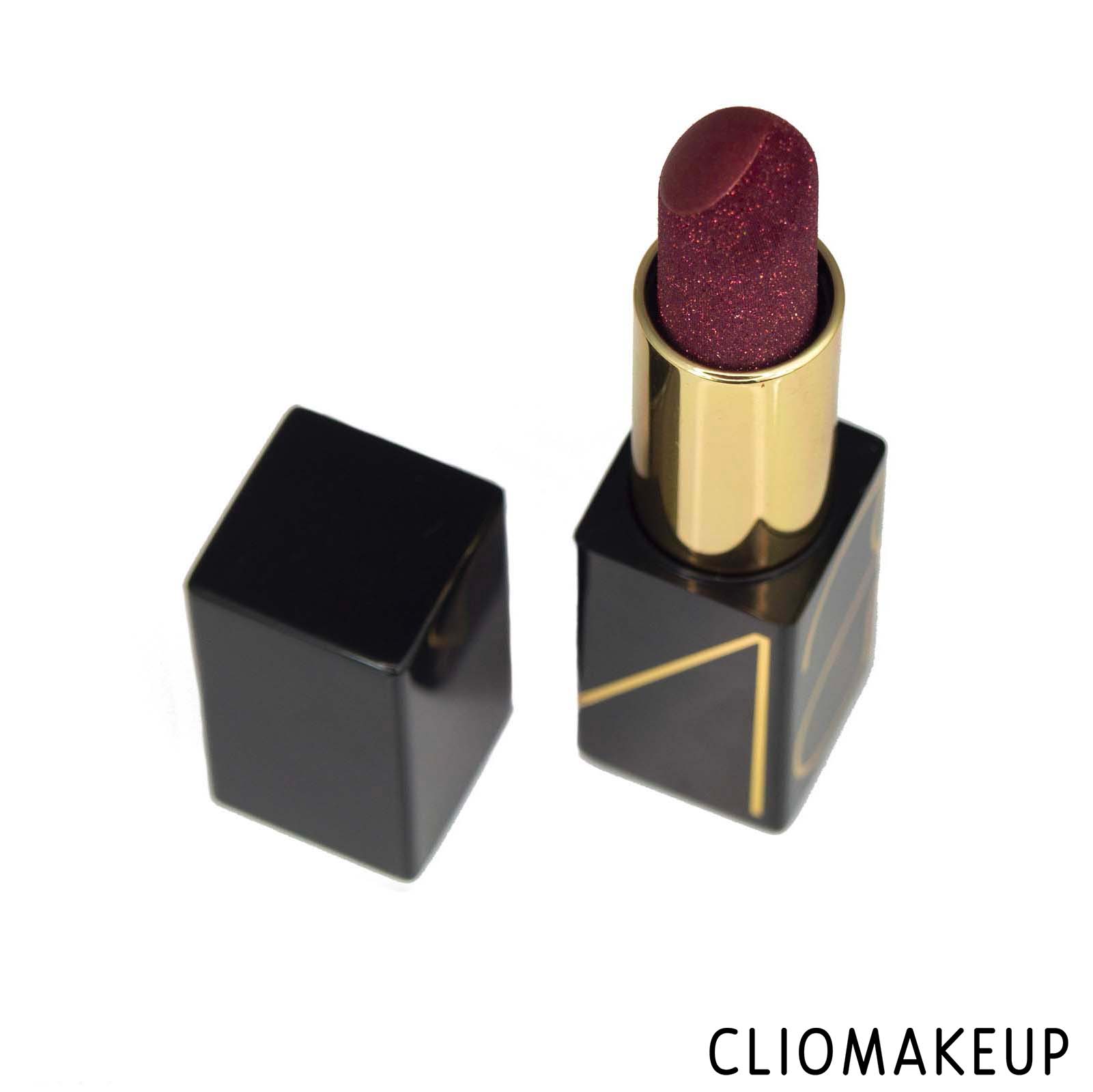 cliomakeup-recensione-rossetto-nars-disco-dust-lipstick-5